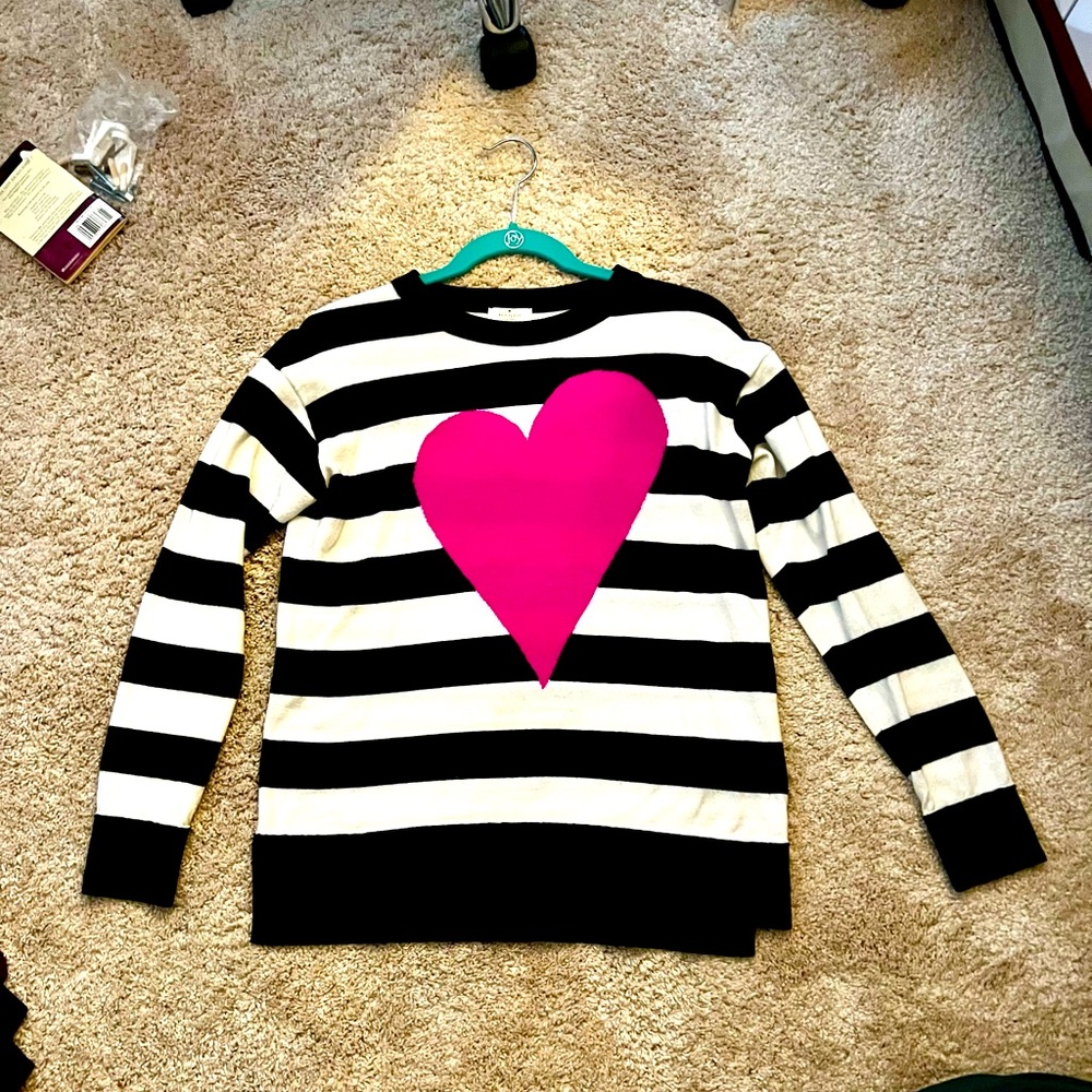 Kate Spade Heart Sweater 🩷🩷🩷